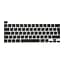 Накладка на клавіатуру DK для Apple MacBook Pro 16" 2019 UK силікон чорний (010470) - мініатюра 1