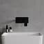 Смеситель для умывальника скрытого монтажа Omnires Parma black mat (PM7415BL) - миниатюра 3