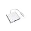 Адаптер Hoco HB14 Type-C-to-USB3.0 + HDMI + Type-C PD 2.0 сталевий - мініатюра 1