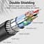 Патч-корд 2м, S/FTP cat 6 RJ-45 Extension black Vention (IBLBH) - мініатюра 8