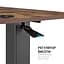 Геймерський стіл OfficePro ODM366 Dark Wood (ODM366B) - мініатюра 7
