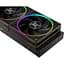 Система водяного охлаждения ID-COOLING Space LCD SL360 Black - миниатюра 3