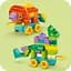 Конструктор LEGO DUPLO Town Динозаври на колесах 3в1 108 деталей (10451) - мініатюра 14