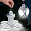Кемпинговая лампа подвесная на солнечной батарее аккумуляторный фонарь Solar Emergency Charging Lamp 2029 - миниатюра 2
