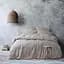 Постільна білизна Lotus Home Washed cotton - Solid kahve-bej сімейний - мініатюра 3