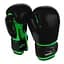 Дитячі рукавиці для боксу Power Play PP 3004, Black/Green - 8 унцій - мініатюра 4