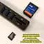 USB хаб (6 x USB, 1 x microSD/TF, 1 x SD/SDHC/SDXC). Довжина шнура 90 см. - мініатюра 10