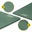 Килимок (мат) спортивний 4FIZJO NBR 180 x 60 x 1 см для йоги та фітнесу Navy Green (P-5905973406680) - мініатюра 9