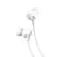 Навушники Hoco M60 Perfect sound universal earphones with mic White - мініатюра 1