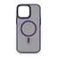 Чехол для Apple iPhone 13 Pro Max, Uniq MagCase, фиолетовый, противоударный, панель-накладка с магсейф, ударопрочный TPU+PC, с магнитом MagSafe, поддержка полноценной беспроводной зарядки, ArmorStandart (ARM75317) - миниатюра 1