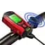 Вело ліхтар + дзвінок + велокомп'ютер AS0808 XPG+2LED(yellow)+COB(red) micro USB - мініатюра 2