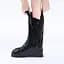 Бахіли на взуття від води та бруду ПВХ 819A XL (41-42) 29.5 см Black (16185) - мініатюра 2