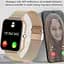 TAOMELY B85 SmartWatch Розумний смартгодинник із золотим ремінцем жіночий - мініатюра 4