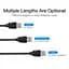 Подовжувач USB-USB 3.0 Vention F/M Flexible Round 5Gbps 1m Black (VAS-A45-B100) - мініатюра 3