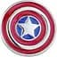 Значок GeekLand Щит Captain America Капітана Америки 10.84 - мініатюра 1
