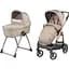 Коляска Peg-Perego Veloce Belvedere Mon Amour 2 в 1 з підставкою до люльки рожеве золото - мініатюра 1