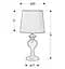 Настільна лампа Candellux 41-11749 BERKANE - мініатюра 3