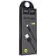 USB Cable Hoco X6 Khaki Lightning Black 1m - мініатюра 2
