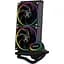 Система водяного охлаждения ID-COOLING Space LCD SL240 Black - миниатюра 2