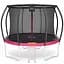 Батут із внутрішньою сіткою 4FIZJO Premium 8FT 252 см 4FJ0603 Black/Pink (P-5907739314550) - мініатюра 6