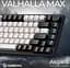 Клавіатура ігрова механічна GamePro MK-160-B MAX USB Hot-Swap Outemu Magnetic Switch Black-White - мініатюра 4