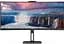 TFT 34" AOC CU34V5CW/BK, WQHD, VA, 100Гц, 1 мс, изогнутый, HDMI, DP, USB-C, USB-hub, webcam, колонки - миниатюра 1