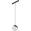 Магнітний трековий світильник Nowodvorski 10153 LVM Lid Led 1x8w 3000к 650Lm IP20 Bl - мініатюра 1