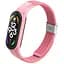 Ремешок Braided Buckle Mi Band 3/4/5/6/7 Розовый (09) - миниатюра 1