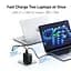 Зарядное устройство - блок адаптер 4 выхода Baseus EnerFill FH11 3USB-C+USB 140W - миниатюра 5