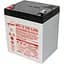 Аккумулятор стационарный Genesis AGM NP5-12 (+/-) 12V 5Ah под клемму-коннектор - миниатюра 1