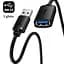 Кабель — подовжувач Baseus AirJoy Series USB male to USB female (тато — мама) 0.5 м - мініатюра 9