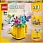 Конструктор LEGO Creator Квіти в лійці 420 деталі (31149) - мініатюра 1