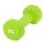 Гантель вінілова PowerPlay 4125 Achilles 3 кг Зелена 1 шт (PP_4125_3kg) - мініатюра 1