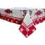 Скатертина Lefard Home Textile Carpi гобеленова новорічна з люрексом 140х140 см (716-024) - мініатюра 1