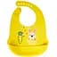 Слюнявчик силиконовый Mega Zayka Зайка с карманом MGZ-0611 (Yellow) - миниатюра 1