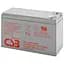 Батарея к ИБП CSB 12В 9Ач (HRL1234WF2FR) (HRL1234WF2FR) - миниатюра 1