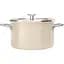 Каструля з кришкою KitchenAid Steel Core 20 см мигдальний крем (CC003266-001) - мініатюра 2
