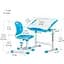 Комплект мебели Evo-Kids Blue: стол+стул+полка+лампа (BD-24 BL) - миниатюра 2