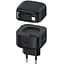 СЗУ Usams US-CC209 GaN With Lightning Magnetic Retractable Cable Module XMF Ser. 35W (2USB-C) Black - миниатюра 1