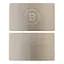 Метал для зберігання сід-фрази Bitcoin Mini Plate, пластина 1 шт 55×90 мм - мініатюра 3