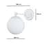 Бра настенное Levistella 756WPR150F-1 WH+WH E27 40W белый - миниатюра 2