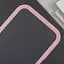 TPU чохол Transparent + Colour 1,5mm для Apple iPhone 16 (6.1) Pink - мініатюра 6