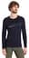 Термокофта Icebreaker 200 Oasis LS Crewe Ski Stripes Men M Midnight (1052-IB0 A56 HU401 M) - миниатюра 2