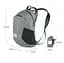 Складной рюкзак Naturehike Ultralight (NH17A012-B) 18л – серый - миниатюра 4