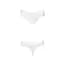 Трусики-бразилиана из хлопка Passion PS005 Panties white L - миниатюра 2