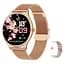 Смарт годинники Smart Milano Gold Steel, 2 ремінці - мініатюра 1