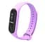 Силиконовый ремешок Primo для фитнес-браслета Xiaomi Mi Band 3 Purple - миниатюра 2