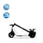 Електросамокат OKAI Zippy ES50С 8" потужність 250 (500) W - мініатюра 4