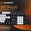 Клавіатура GamePro Genesis Metallic (MK144B) Outemu Red Switch USB UA Black (MK144B) - мініатюра 7
