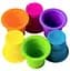 Іграшка Fat Brain Toys Suction Kupz М'які чашки тактильна 6 шт. (F183ML) - мініатюра 2